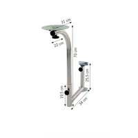 Reimo - U-Swing Out Table Leg Kit | 57130