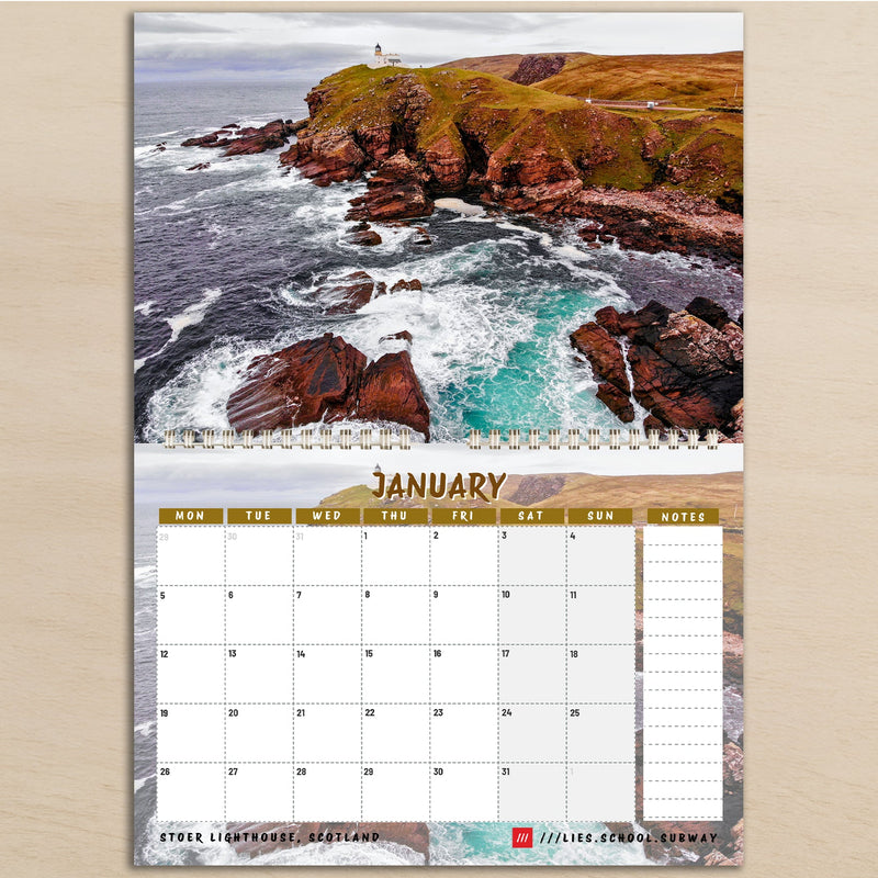 Moments on the Road 2026 Calendar – By Darran, The Urban Motorhome