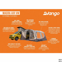 Vango - Magra Drive Away Awning in Shadow Grey | AWQMAGRAS32A3G