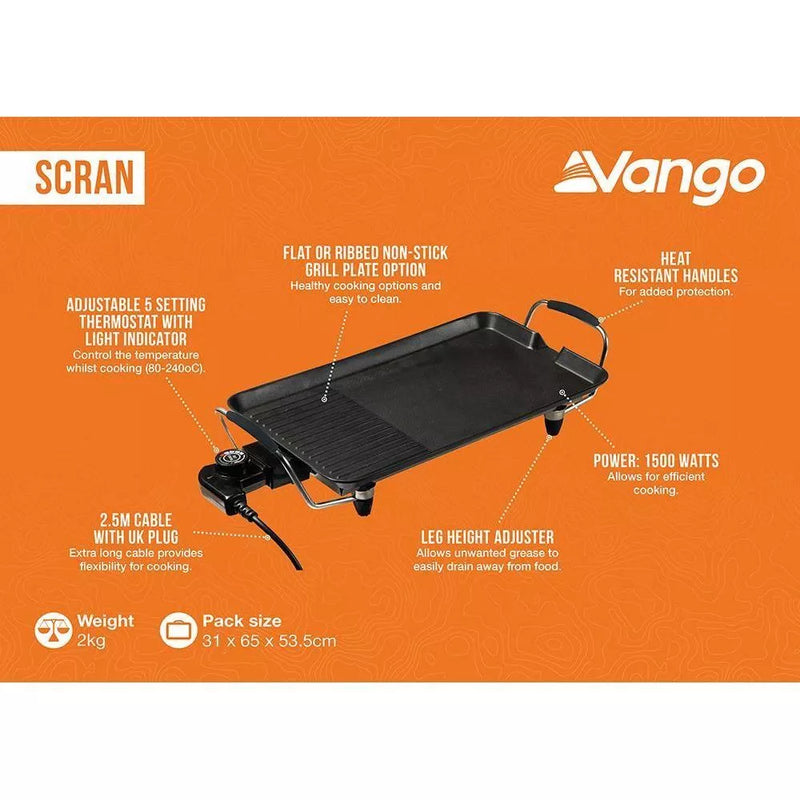 Vango - Scran Electric Griddle Range