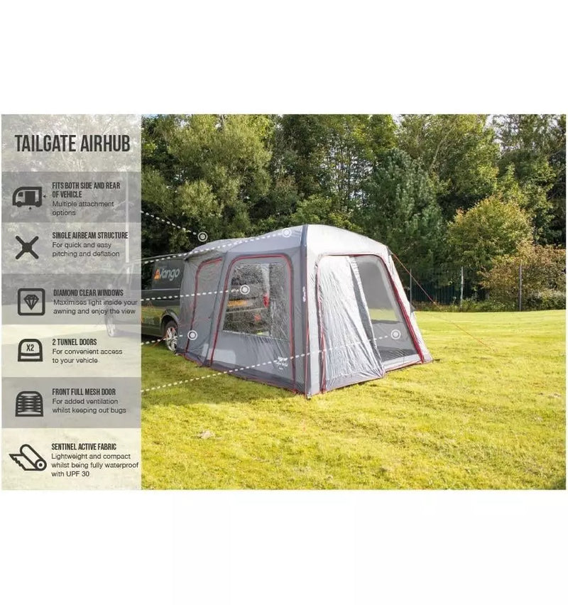 Vango - Tailgate AirHub Low Awning | AWRTAILAIS0YTDR