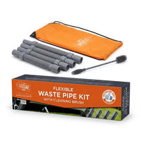 Flexible Collapsible Waste Pipe Kit by That Leisure Shop