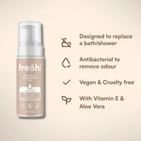 Freshwipes – Rinse-Free Body Cleansing Foam | Fresh Linen | 200ml