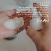 Freshwipes – Rinse-Free Body Cleansing Foam | Fresh Linen | 200ml