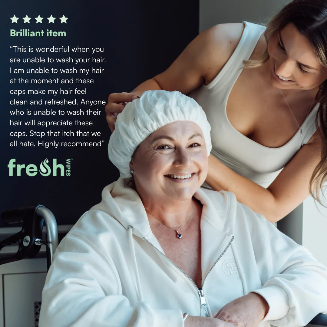 FreshWipes – Rinse-Free Shampoo Cap | Single Use