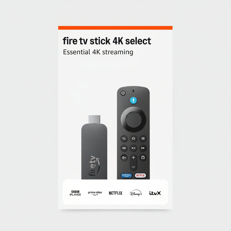 Amazon – Fire TV Stick 4K Select | Alexa Voice Remote | 4K Ultra HD Streaming