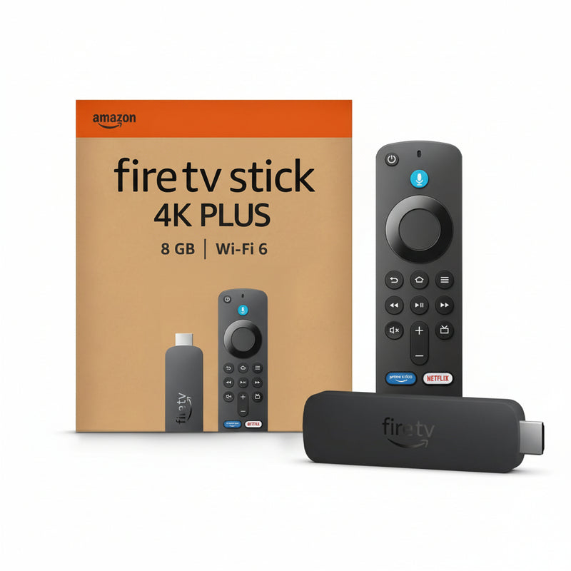 Amazon – Fire TV Stick 4K Plus | Alexa Voice Remote | Wi-Fi 6 | Dolby Vision