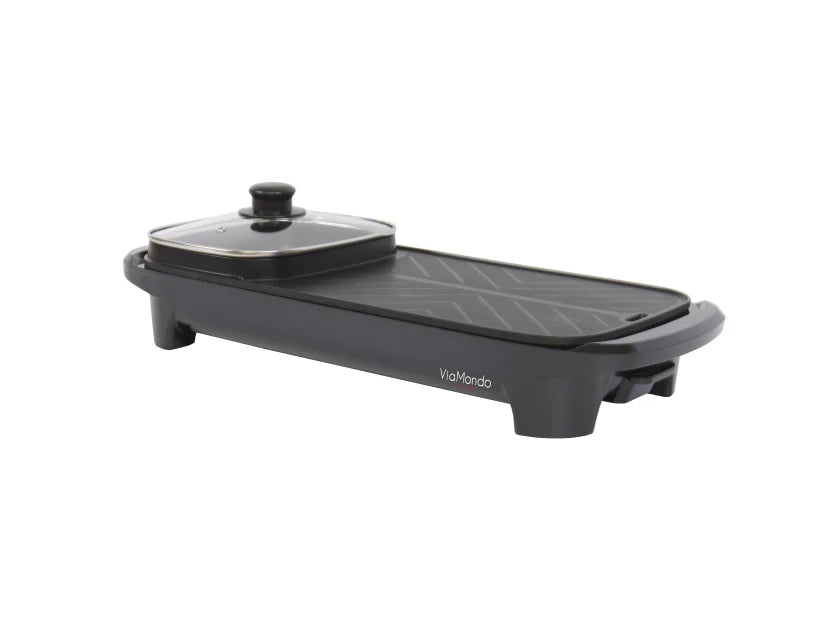 Via Mondo – CampGrill 2 in 1 Electric Grill & Pan | 1000W