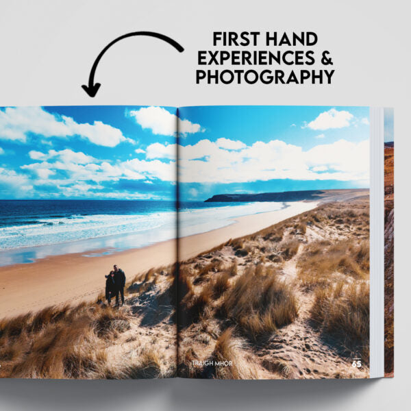 Road Trip Outer Hebrides Guide Book by Robbie Roams | Lewis Harris Uist Barra