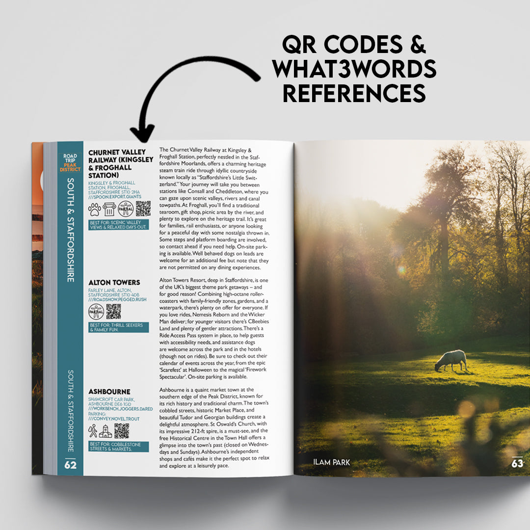 Road Trip Peak District Guide Book by Robbie Roams | Ultimate UK Travel Guide