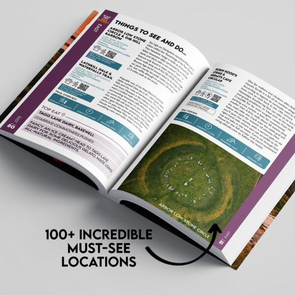 Road Trip Peak District Guide Book by Robbie Roams | Ultimate UK Travel Guide