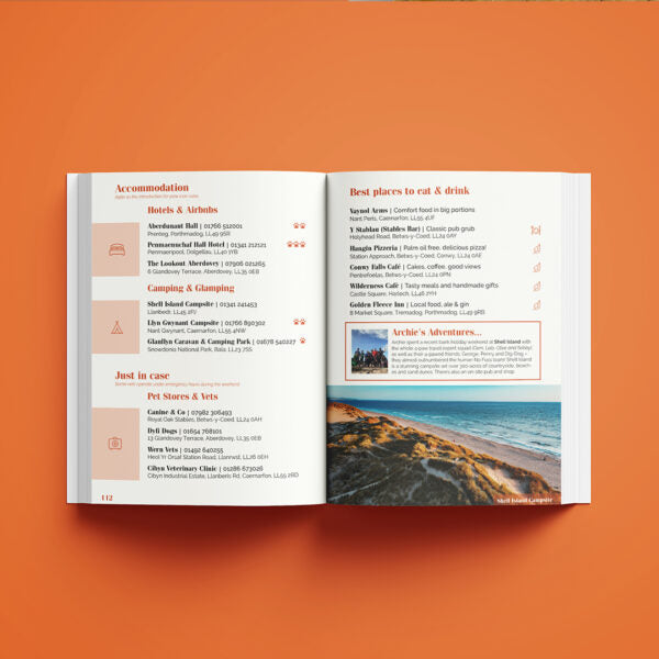 Dog-Friendly Weekends Away UK Guide Book by Robbie Roams | 52 Destinations