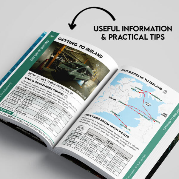Road Trip Ireland Guide Book by Robbie Roams | Wild Atlantic Way & Northern Ireland