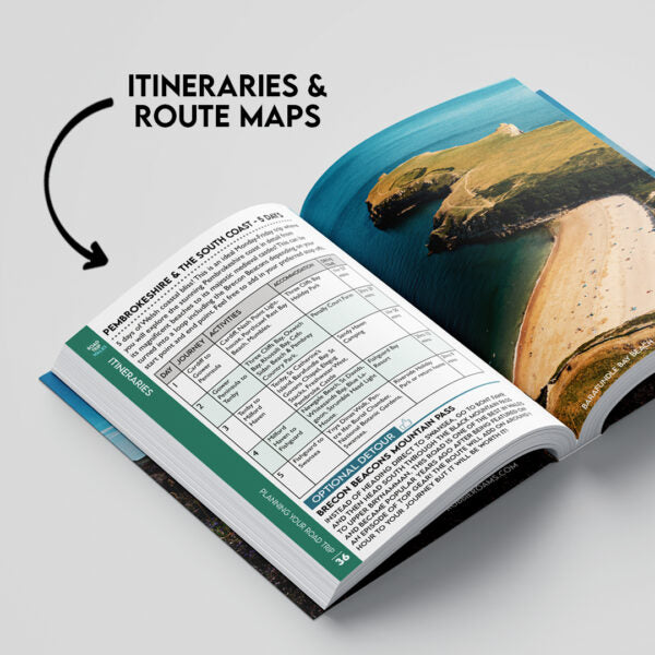 Road Trip Wales Guide Book by Robbie Roams | Ultimate UK Travel Guide