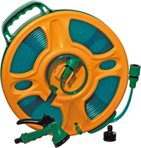 Yachticon - 15m Flat Hose Reel | 3 Chamber Caravan Camping Hose
