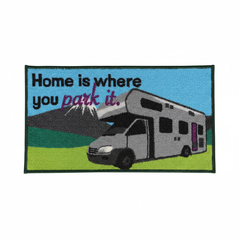 Quest - Home Is Where You Park It Mat | Motorhome