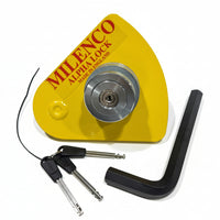 Milenco - Alpha Wheel Lock | Sold Secure Diamond Caravan Security | 7757