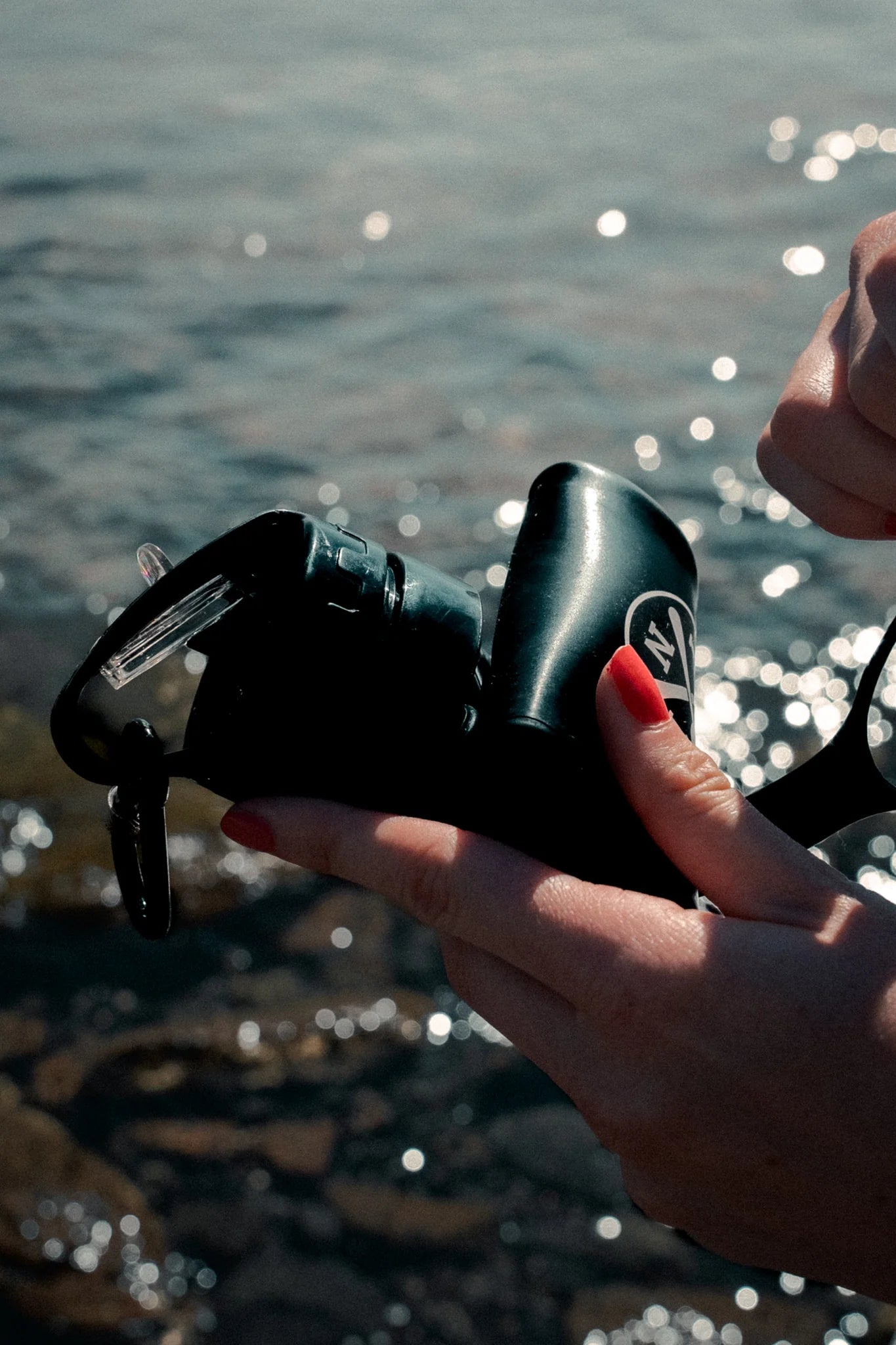 The Nomads Kitchen - Foldable Water Bottle | 600ml Collapsible Travel Bottle