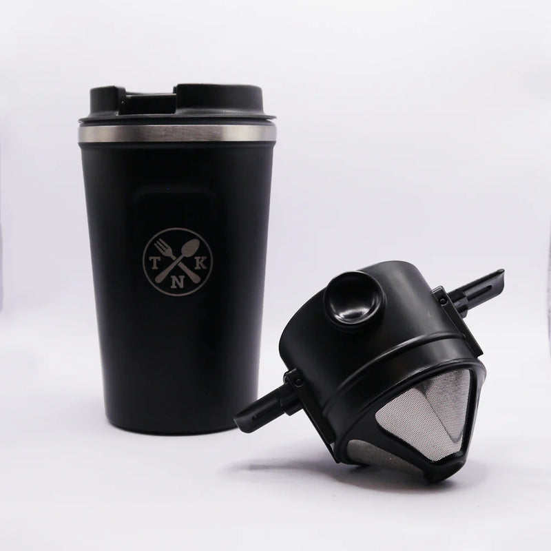 The Nomads Kitchen - Coffee Filter Mug | 380ml 2-in-1 Travel Brew Cup