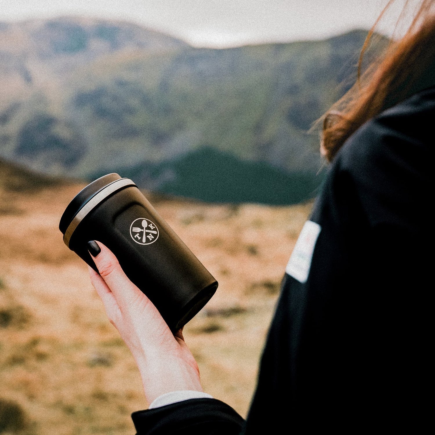 The Nomads Kitchen - Coffee Filter Mug | 380ml 2-in-1 Travel Brew Cup