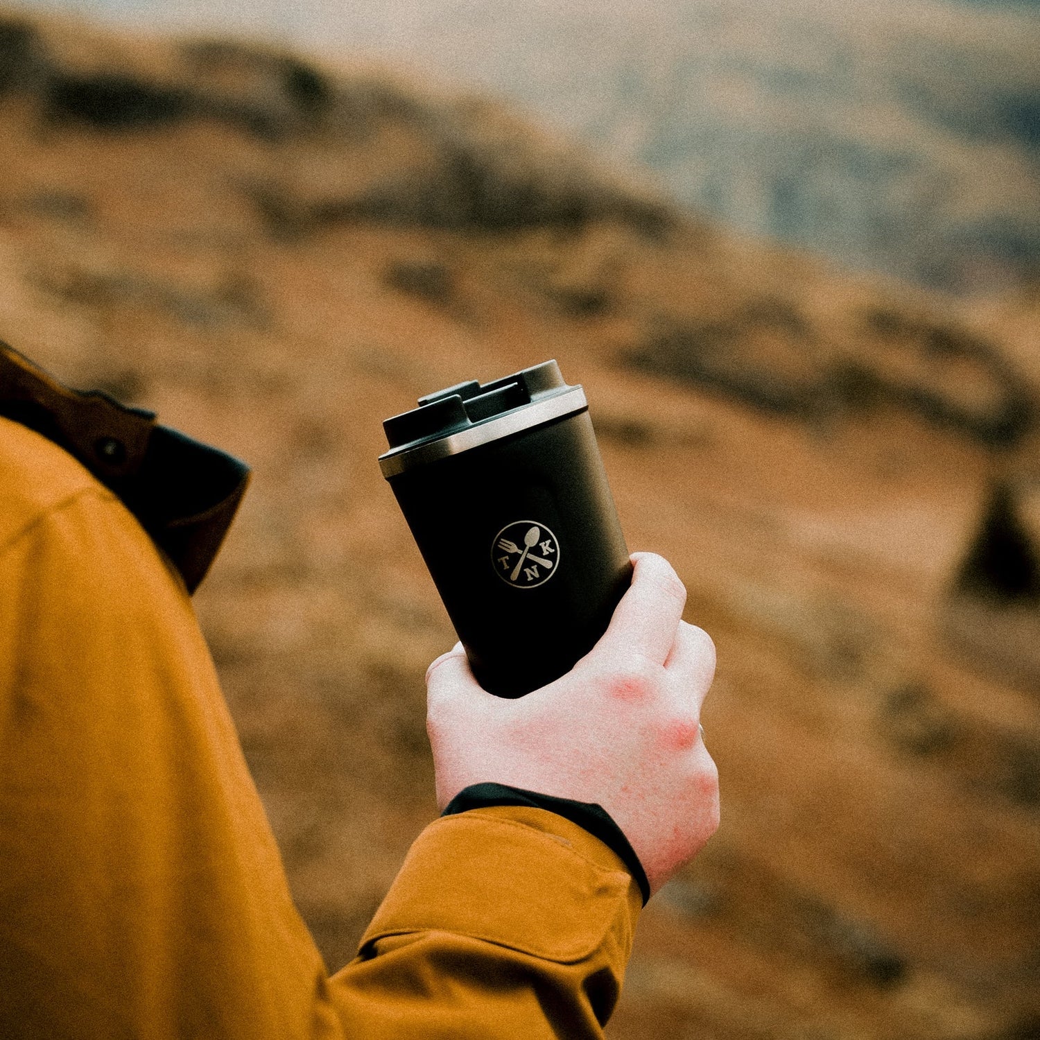 The Nomads Kitchen - Coffee Filter Mug | 380ml 2-in-1 Travel Brew Cup
