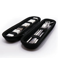 The Nomads Kitchen - The Pocket Kitchen Kit | Portable Cutlery Set with Case