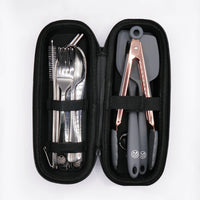 The Nomads Kitchen - Cooking & Cutlery Kit | Portable Camping Utensil Set