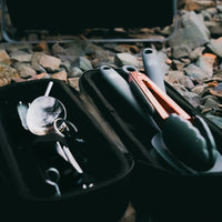 The Nomads Kitchen - Cooking & Cutlery Kit | Portable Camping Utensil Set