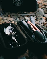 The Nomads Kitchen - Family Cooking & Cutlery Kit | 4 Person Camping Set