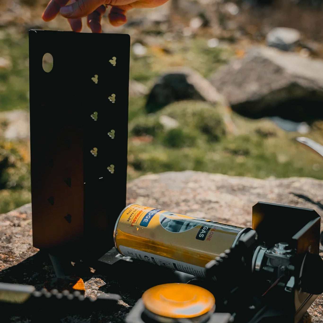 The Nomads Kitchen - Foldable Camping Stove | Butane Portable Cooker