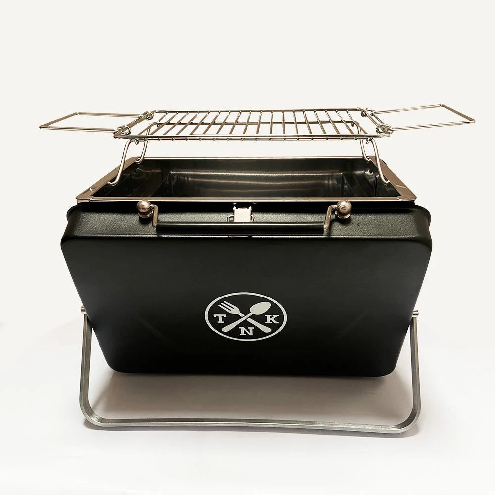 The Nomads Kitchen - BBQ Briefcase | Portable Charcoal Camping Grill