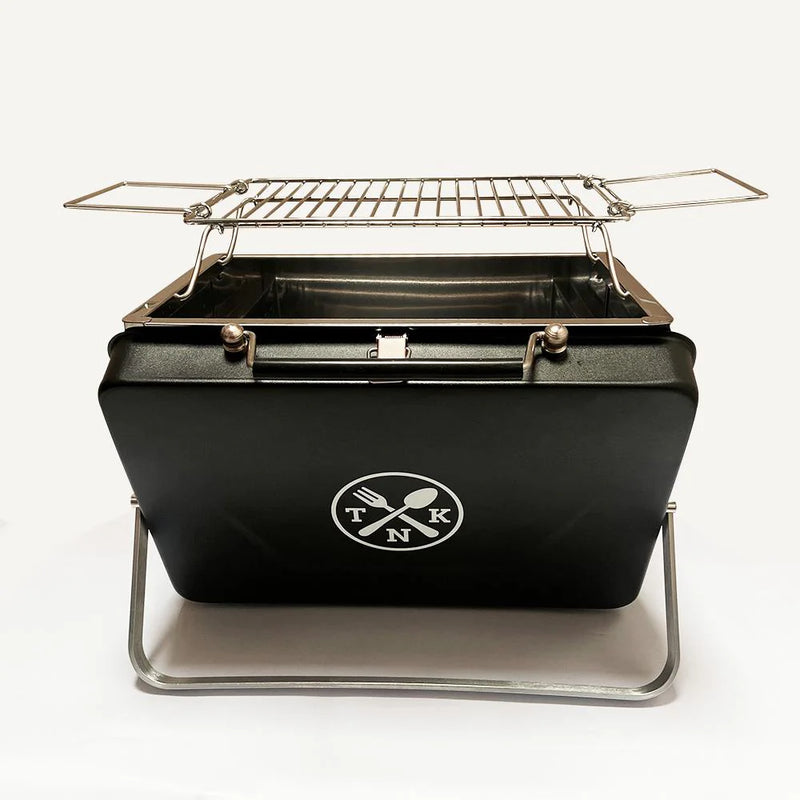 The Nomads Kitchen - BBQ Briefcase | Portable Charcoal Camping Grill