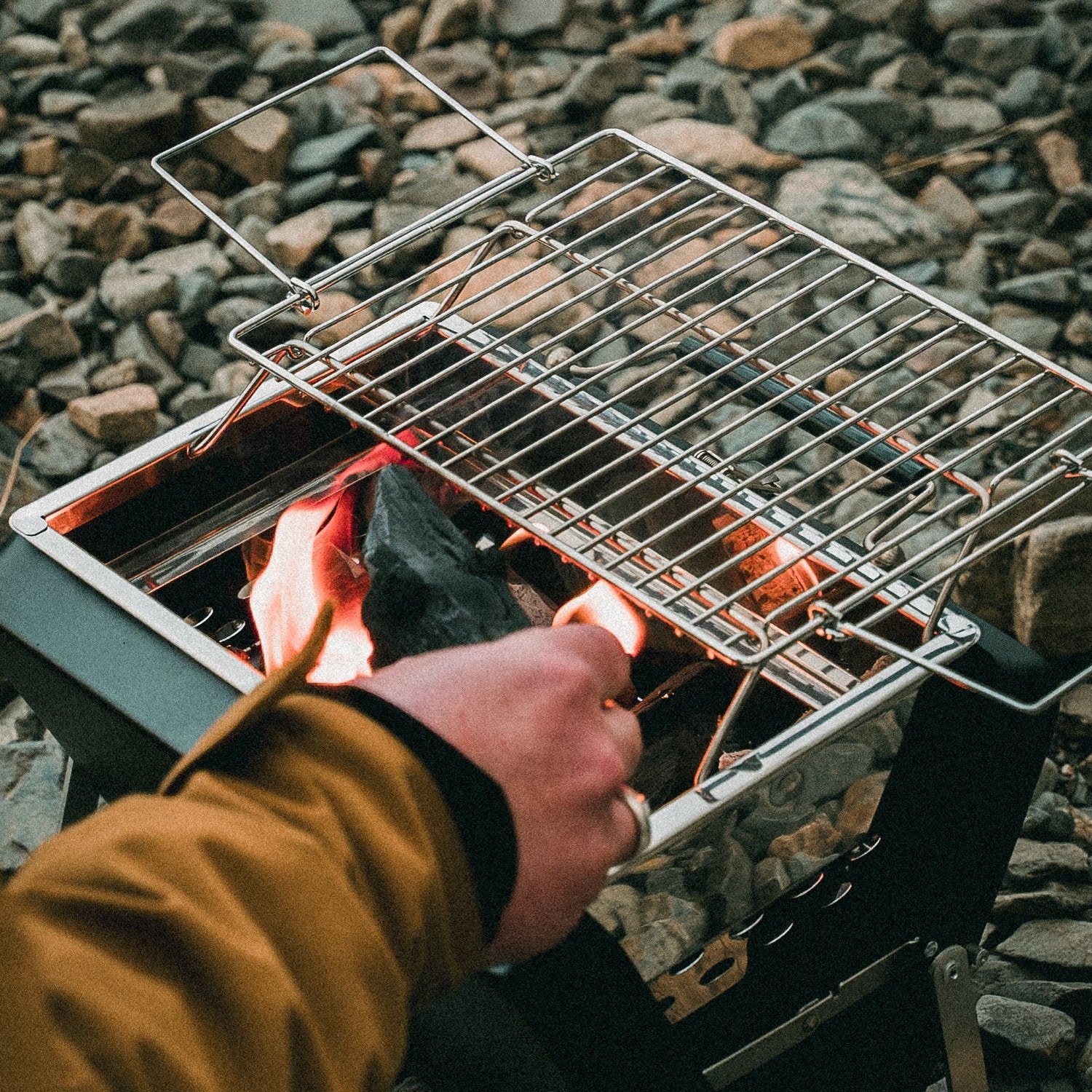 The Nomads Kitchen - BBQ Briefcase | Portable Charcoal Camping Grill