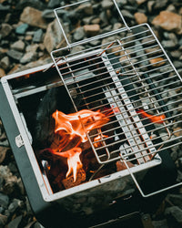 The Nomads Kitchen - BBQ Briefcase | Portable Charcoal Camping Grill