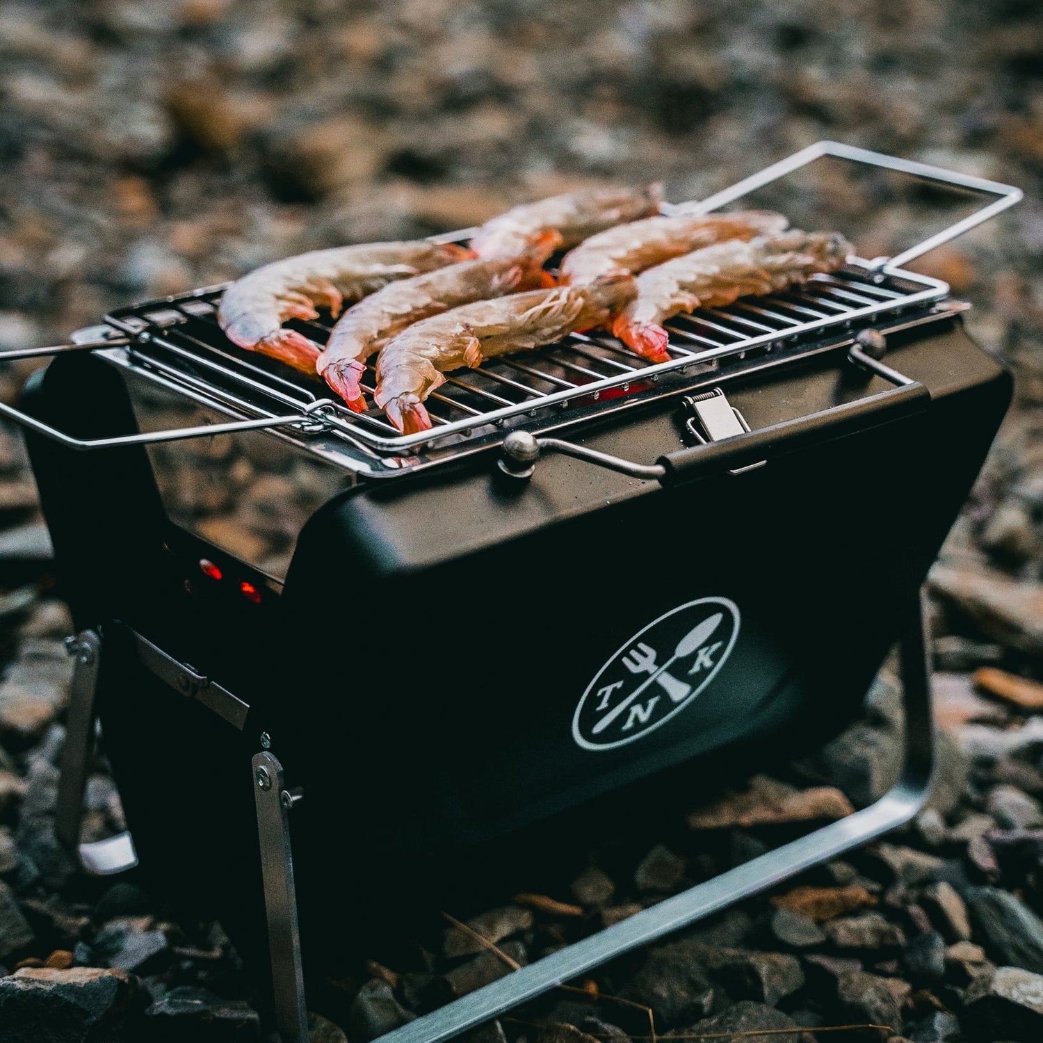 The Nomads Kitchen - BBQ Briefcase | Portable Charcoal Camping Grill
