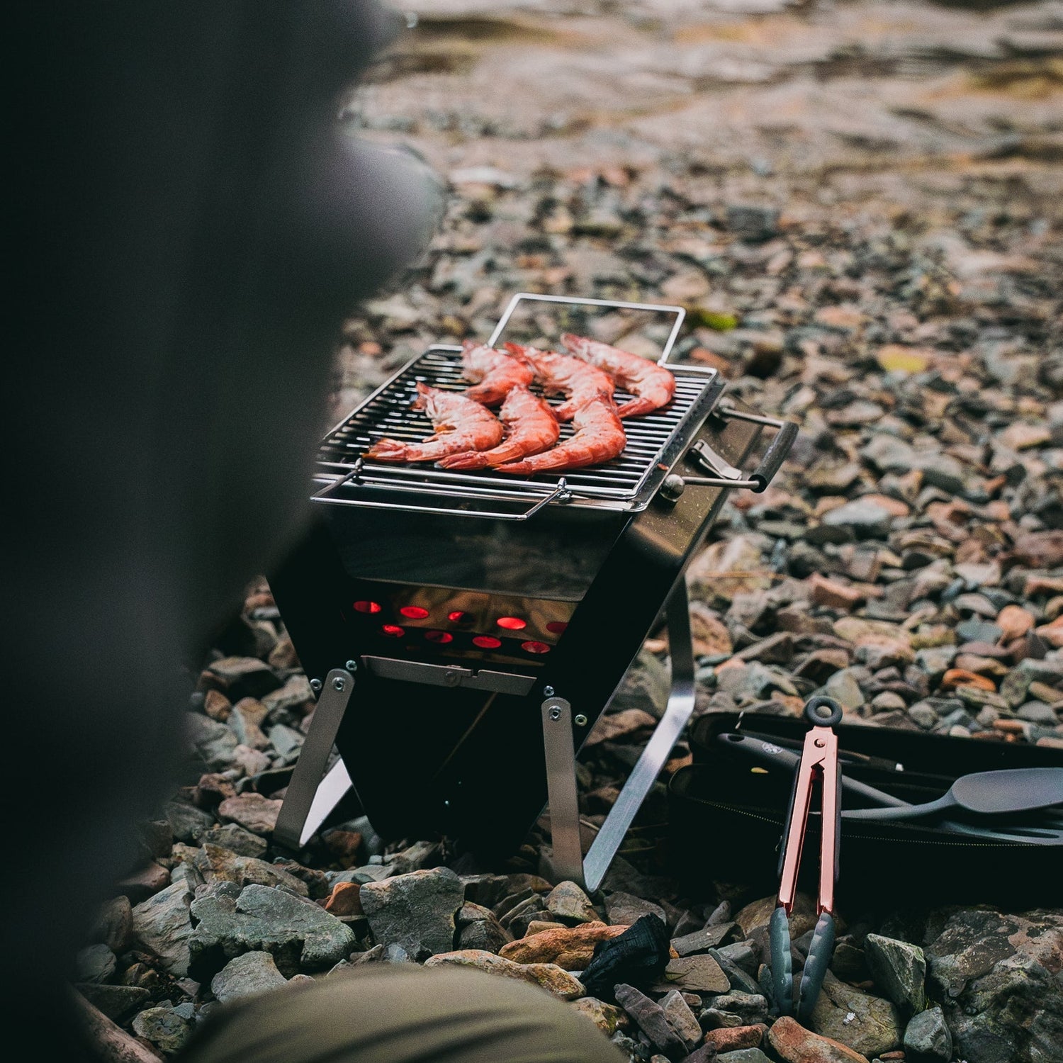 The Nomads Kitchen - BBQ Briefcase | Portable Charcoal Camping Grill