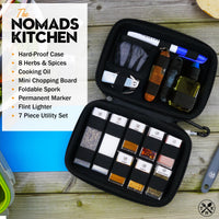 The Nomads Kitchen - The Nomads Kitchen Kit | Camping Herbs & Spices Set