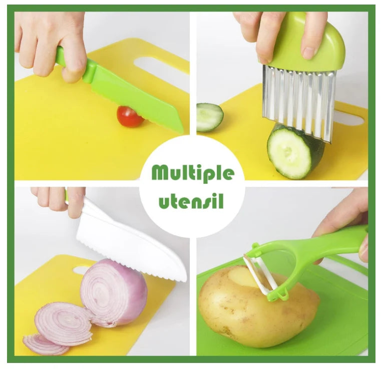 The Nomads Kitchen - Kids Kitchen Kit | Child Safe Cooking Set