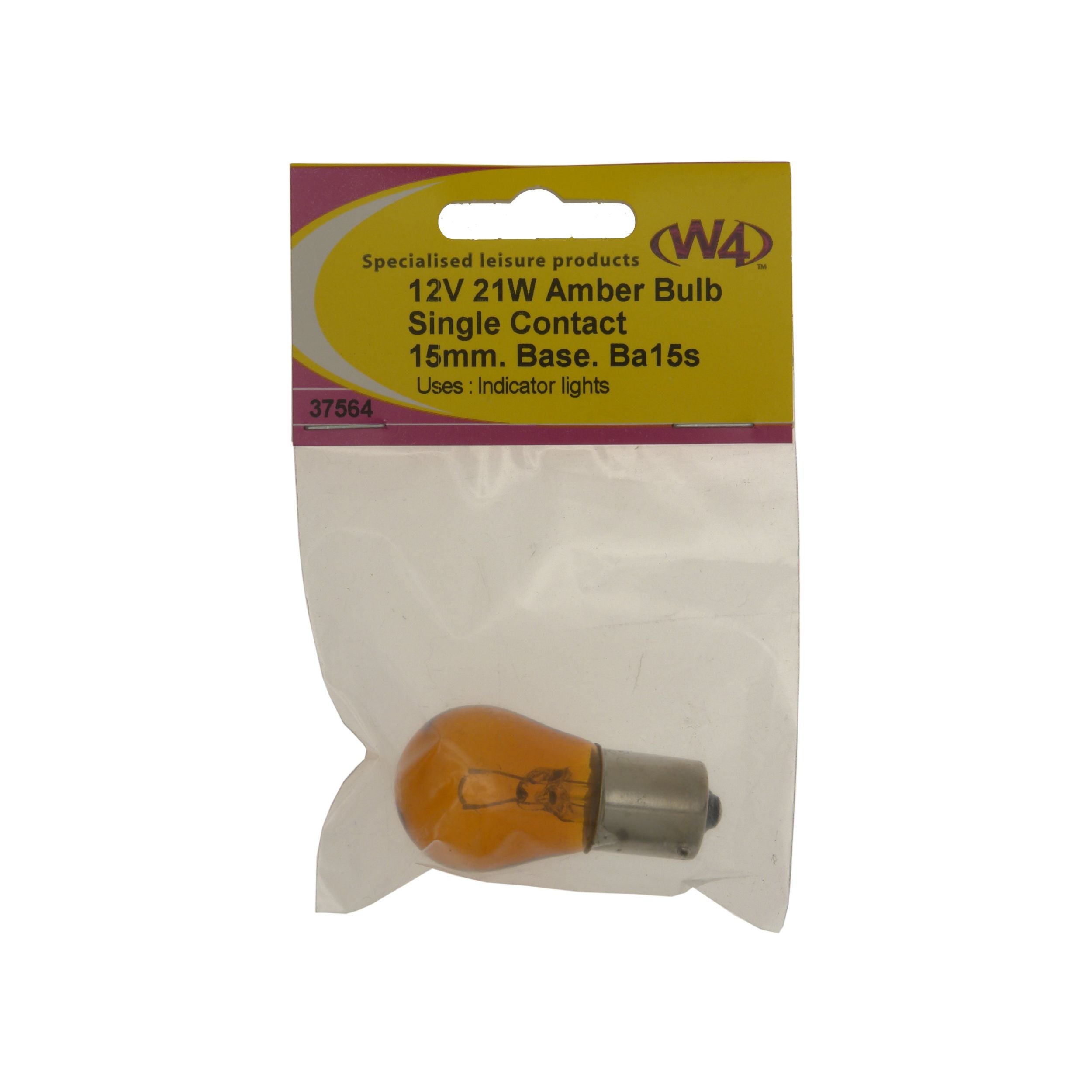 12V 21W BA15S indicator light bulb