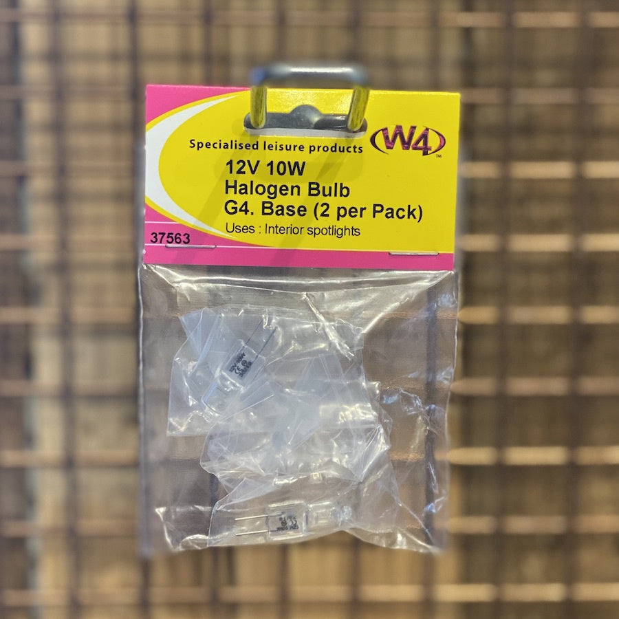 W4 - 12V 10W G4 halogen light bulb