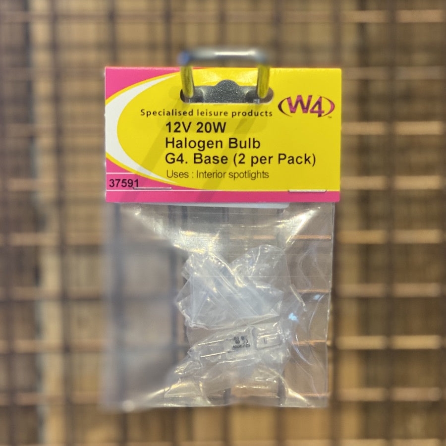 12V 20W G4 halogen light bulb