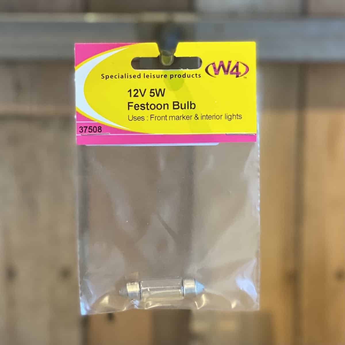 12V 5W festoon light bulb