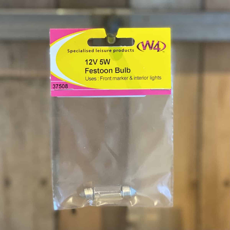 12V 5W festoon light bulb
