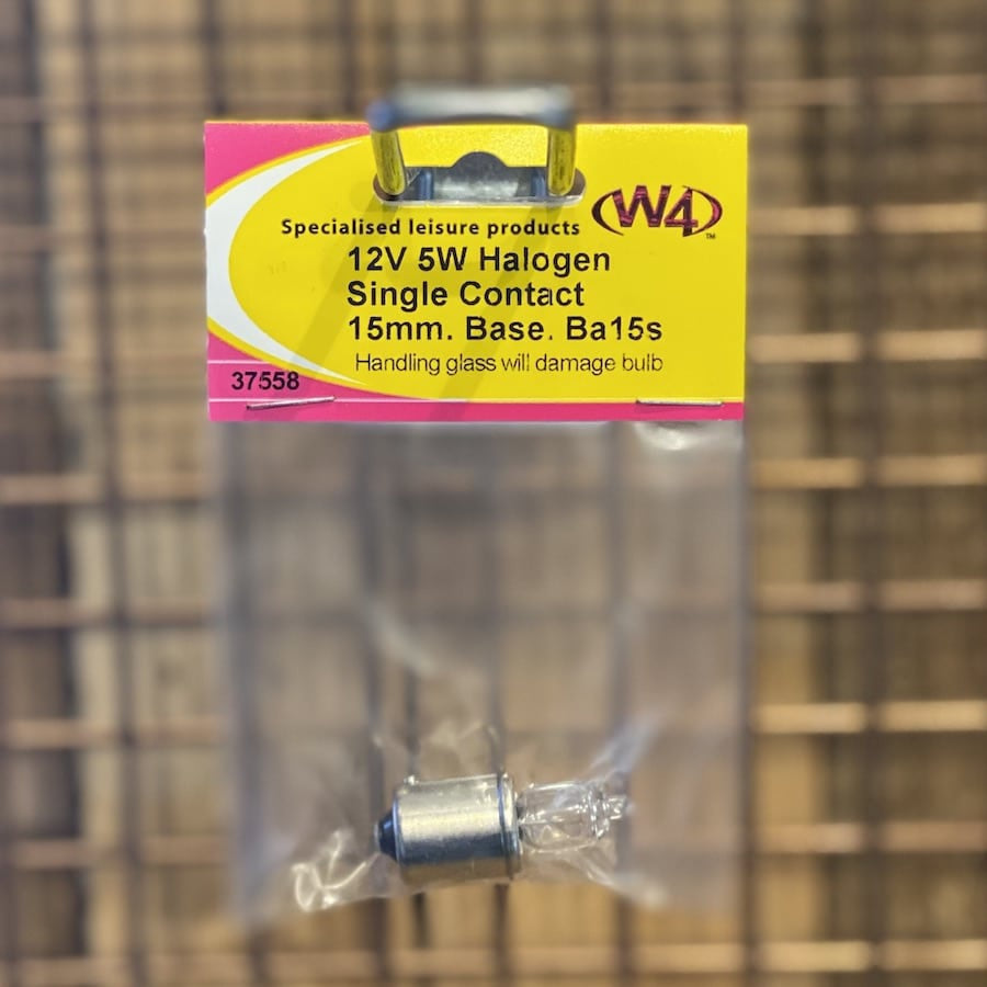 12V 5W BA15S halogen light bulb