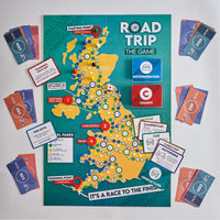 Road Trip The Game by No Fuss Travel Guides | Family Travel Board Game for 2-6 Players