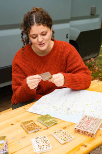 Camping Conversations Card Game by No Fuss Travel Guides | 300+ Travel Conversation Starters & Family Fun