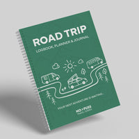 Road Trip Logbook, Planner & Travel Journal by No Fuss Travel Guides | Trip Planning & Memory Book