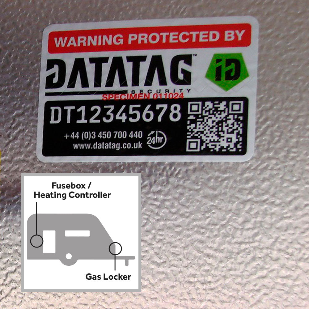 Datatag ID - Leisure (Caravan & Motorhome) Forensic Security Marking System