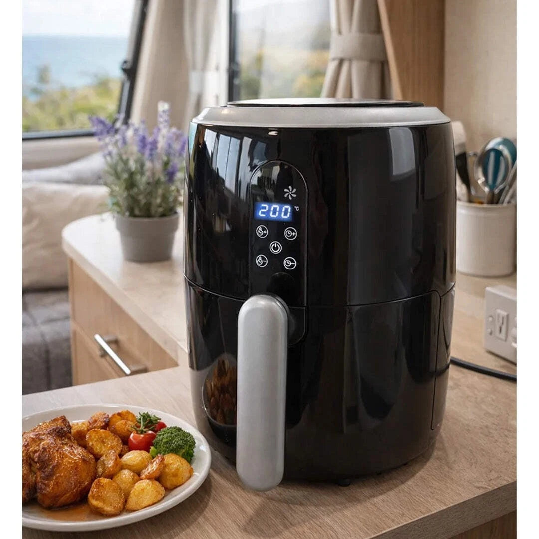 Quest - Low Wattage Air Fryer 1000W | Black | 2L