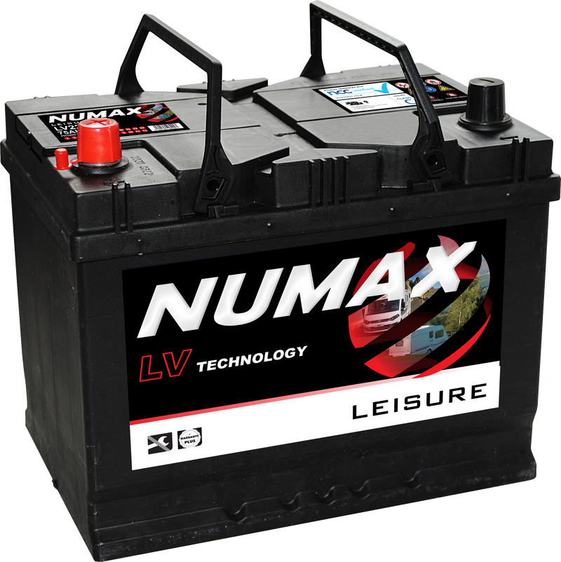 Numax - Leisure Battery | 12V 75Ah NCC Class C | LV22MF